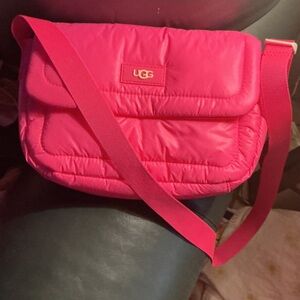 UGG Vibrant Pink Crossbody Bag